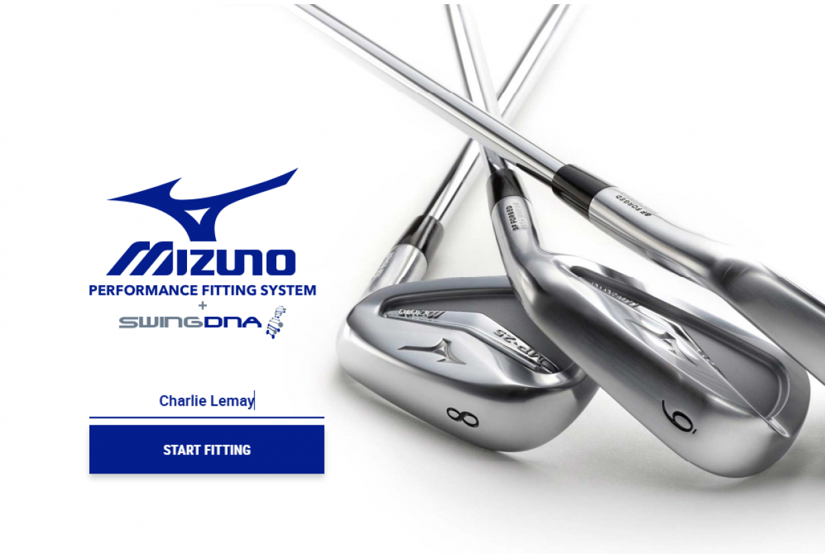 Mizuno store fitting system